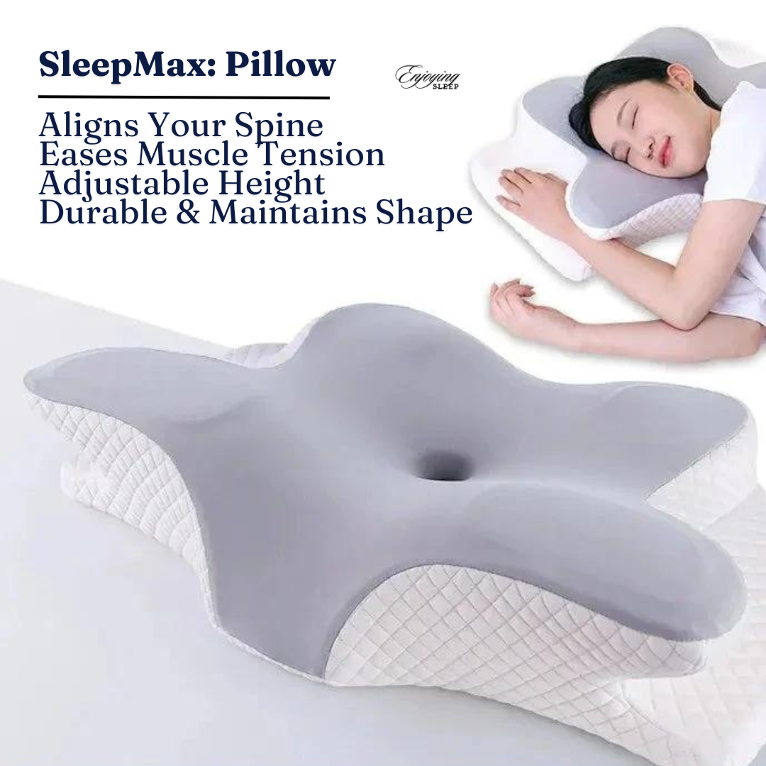 SleepMax | Memory Foam Cervical Pillow - Enjoying Sleep