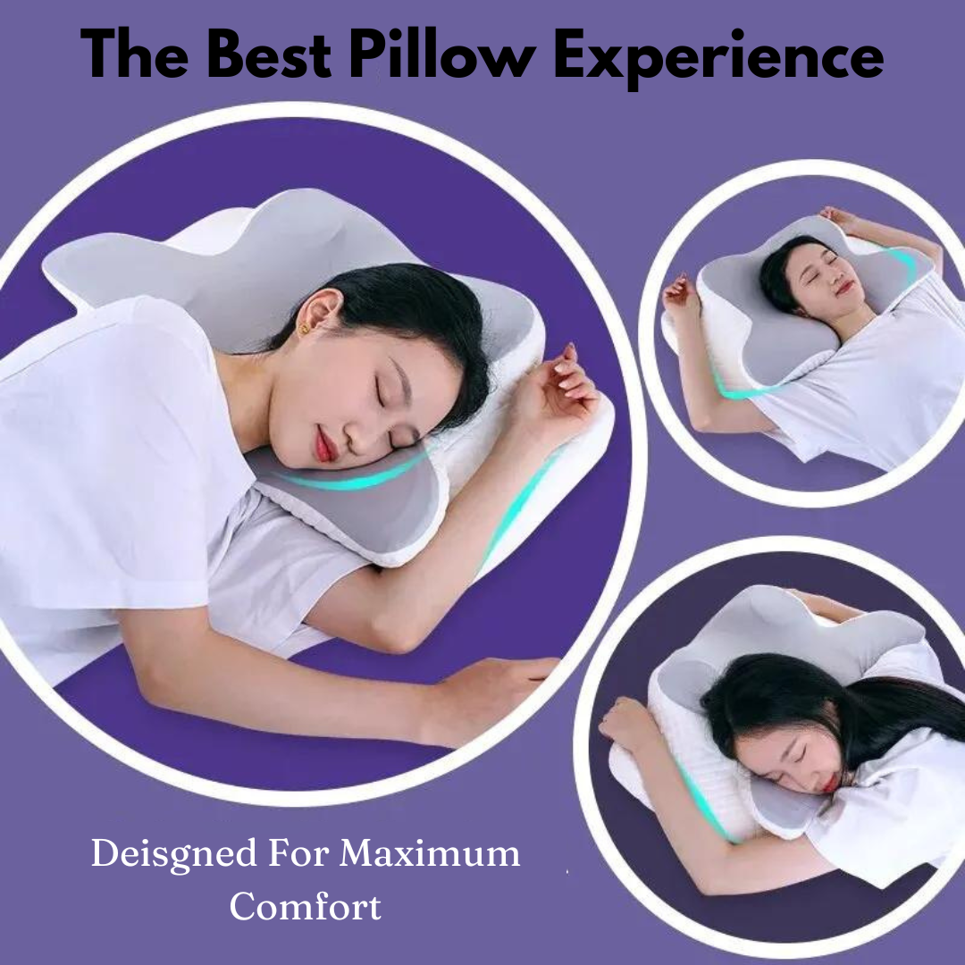 SleepMax | Memory Foam Cervical Pillow - Enjoying Sleep